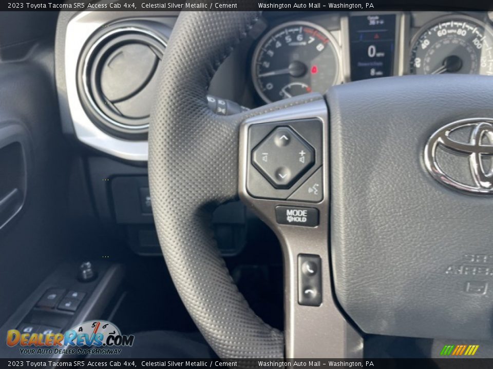 2023 Toyota Tacoma SR5 Access Cab 4x4 Steering Wheel Photo #18