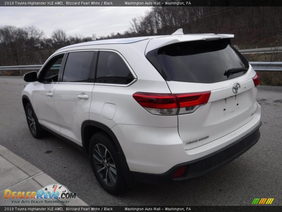 2019 Toyota Highlander XLE AWD Blizzard Pearl White / Black Photo #13