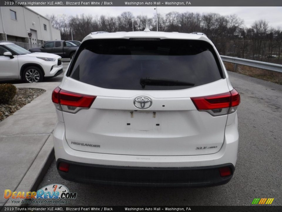 2019 Toyota Highlander XLE AWD Blizzard Pearl White / Black Photo #14