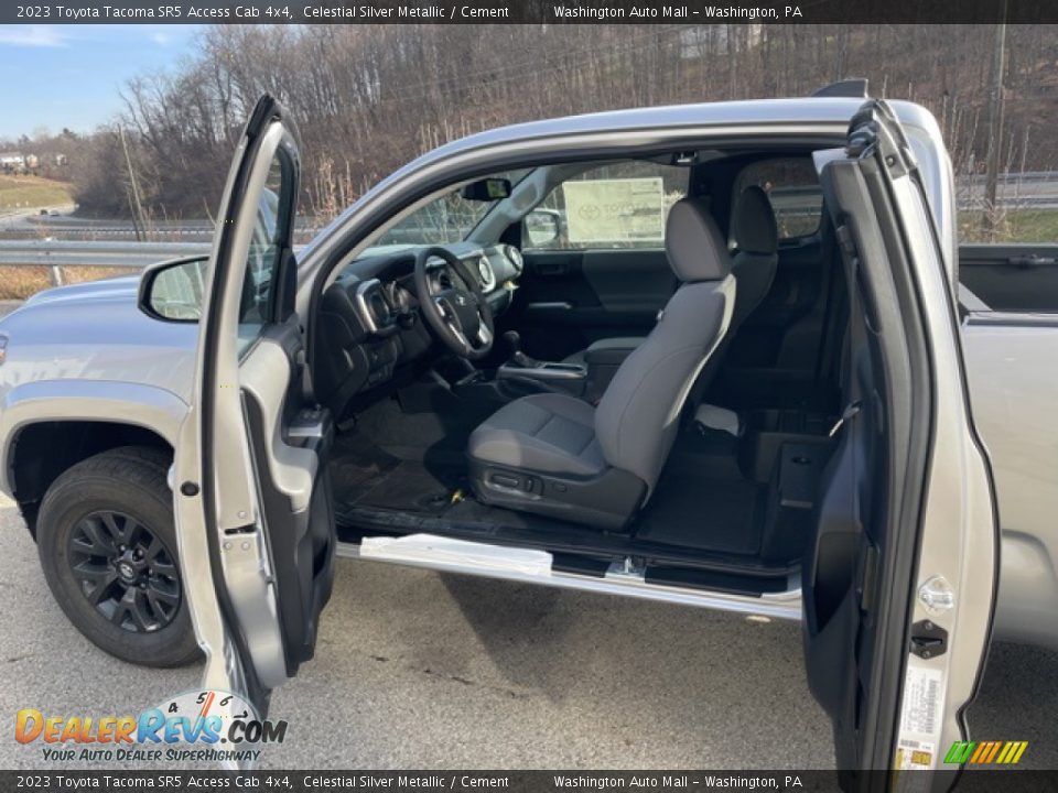 Front Seat of 2023 Toyota Tacoma SR5 Access Cab 4x4 Photo #21