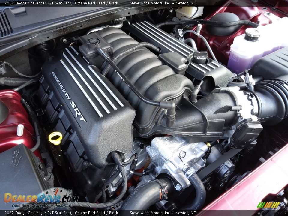 2022 Dodge Challenger R/T Scat Pack Octane Red Pearl / Black Photo #9