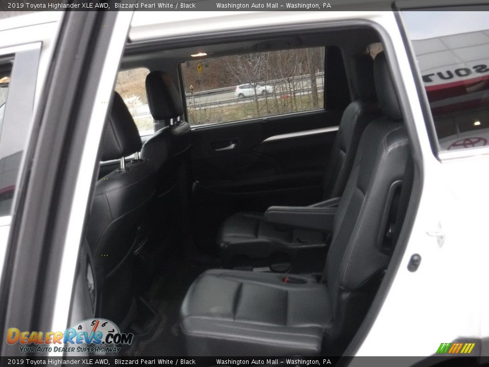 2019 Toyota Highlander XLE AWD Blizzard Pearl White / Black Photo #24