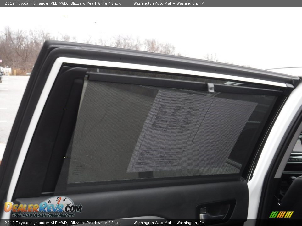 2019 Toyota Highlander XLE AWD Blizzard Pearl White / Black Photo #25