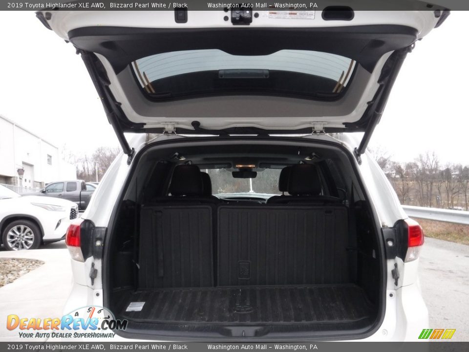 2019 Toyota Highlander XLE AWD Blizzard Pearl White / Black Photo #27