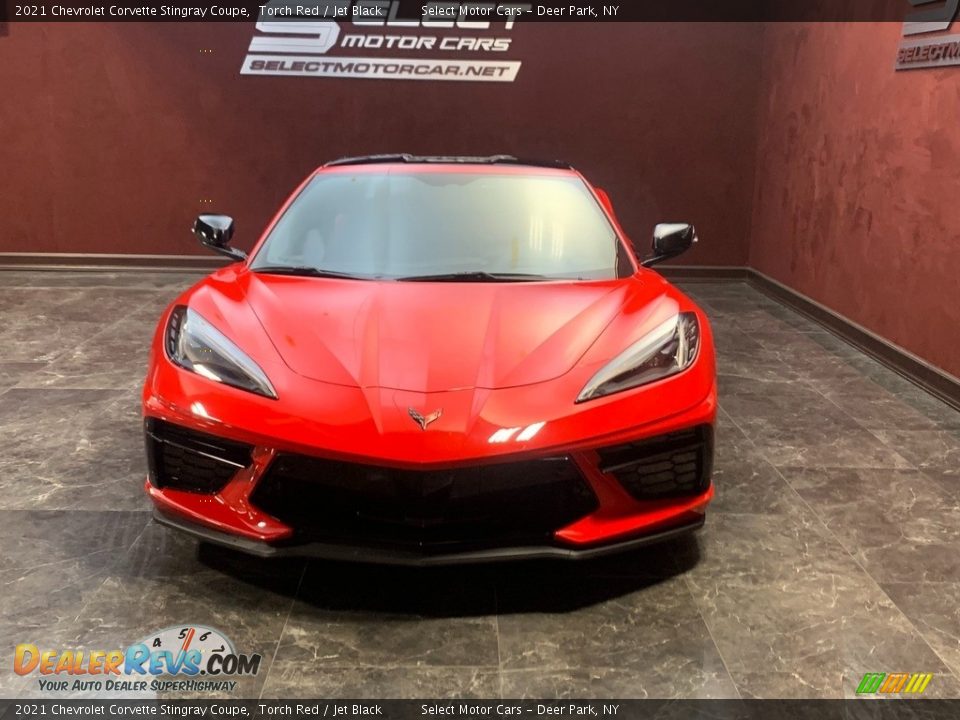 2021 Chevrolet Corvette Stingray Coupe Torch Red / Jet Black Photo #2