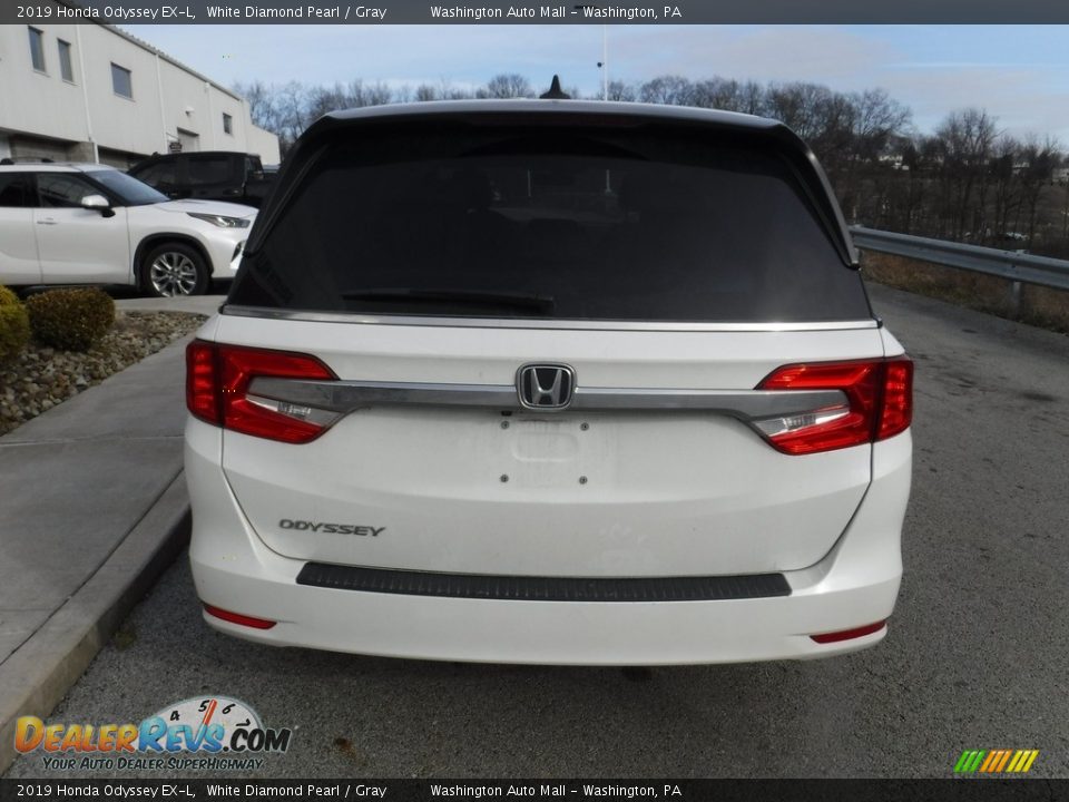 2019 Honda Odyssey EX-L White Diamond Pearl / Gray Photo #15