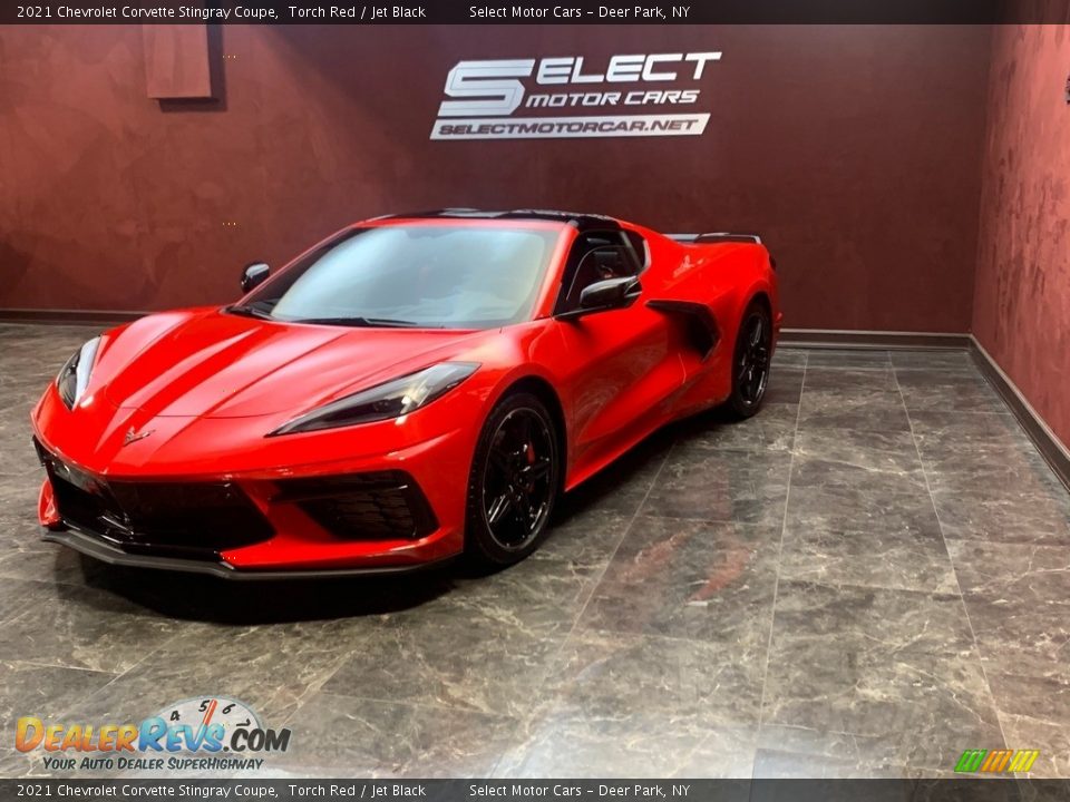 2021 Chevrolet Corvette Stingray Coupe Torch Red / Jet Black Photo #5