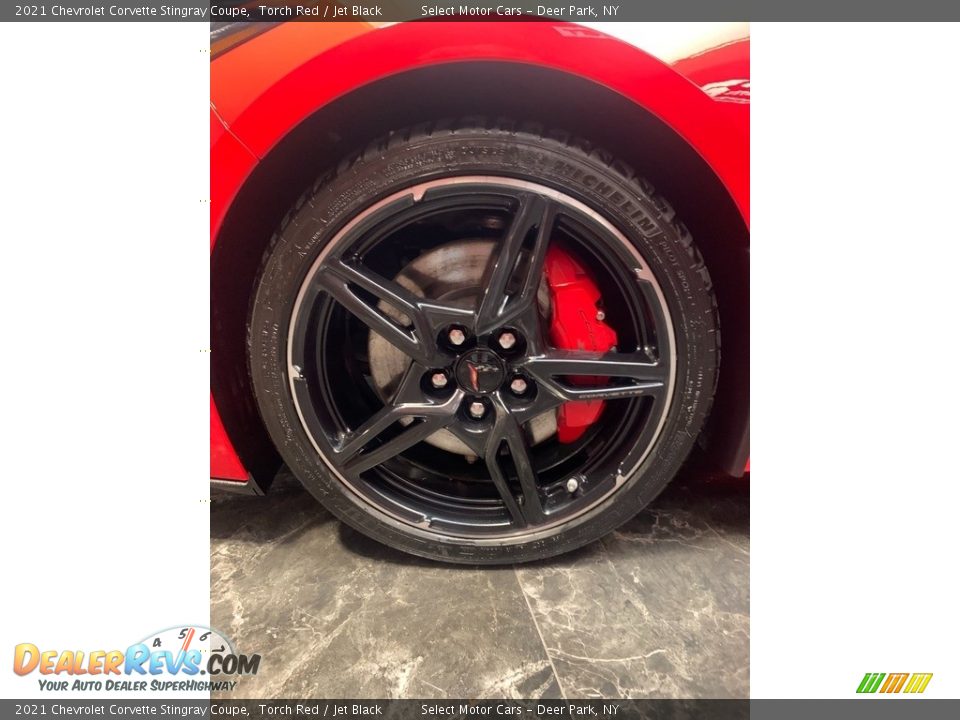 2021 Chevrolet Corvette Stingray Coupe Torch Red / Jet Black Photo #8
