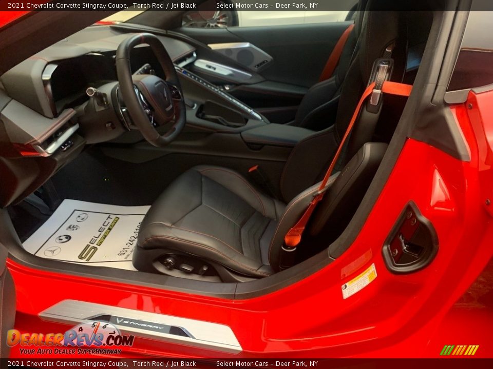 2021 Chevrolet Corvette Stingray Coupe Torch Red / Jet Black Photo #10