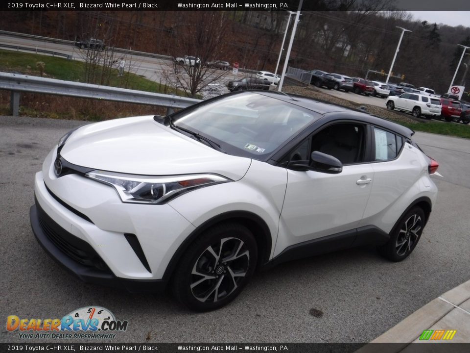 2019 Toyota C-HR XLE Blizzard White Pearl / Black Photo #12
