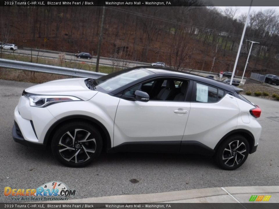 2019 Toyota C-HR XLE Blizzard White Pearl / Black Photo #13