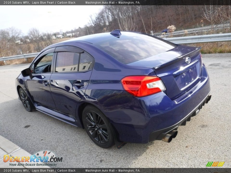 2016 Subaru WRX Lapis Blue Pearl / Carbon Black Photo #7