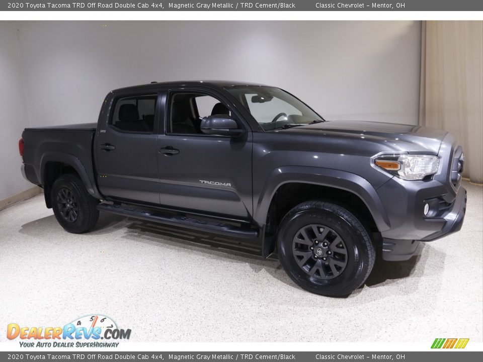 2020 Toyota Tacoma TRD Off Road Double Cab 4x4 Magnetic Gray Metallic / TRD Cement/Black Photo #1