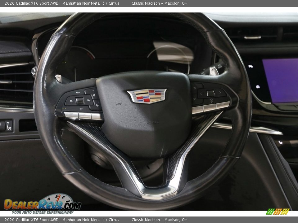 2020 Cadillac XT6 Sport AWD Manhattan Noir Metallic / Cirrus Photo #7