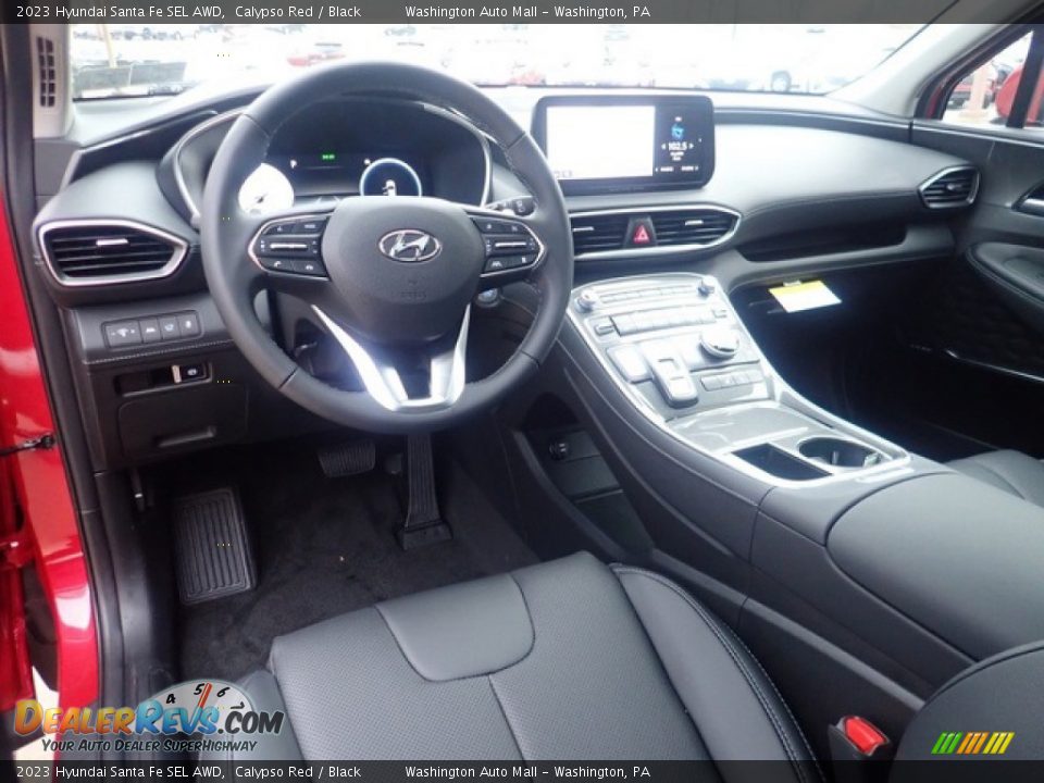 2023 Hyundai Santa Fe SEL AWD Calypso Red / Black Photo #13