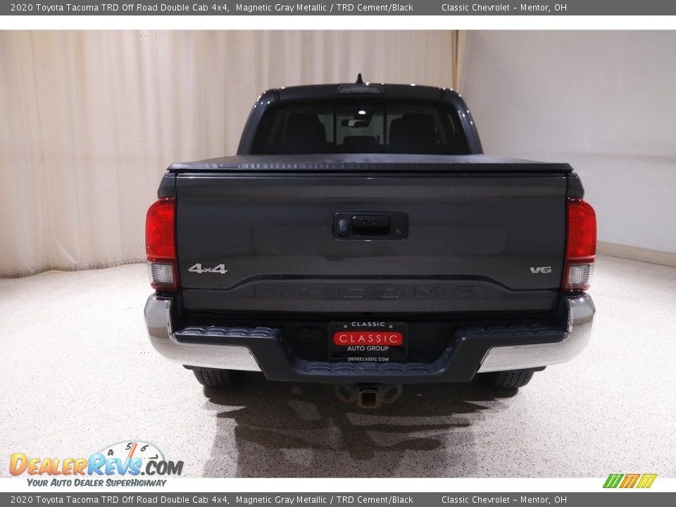 2020 Toyota Tacoma TRD Off Road Double Cab 4x4 Magnetic Gray Metallic / TRD Cement/Black Photo #18
