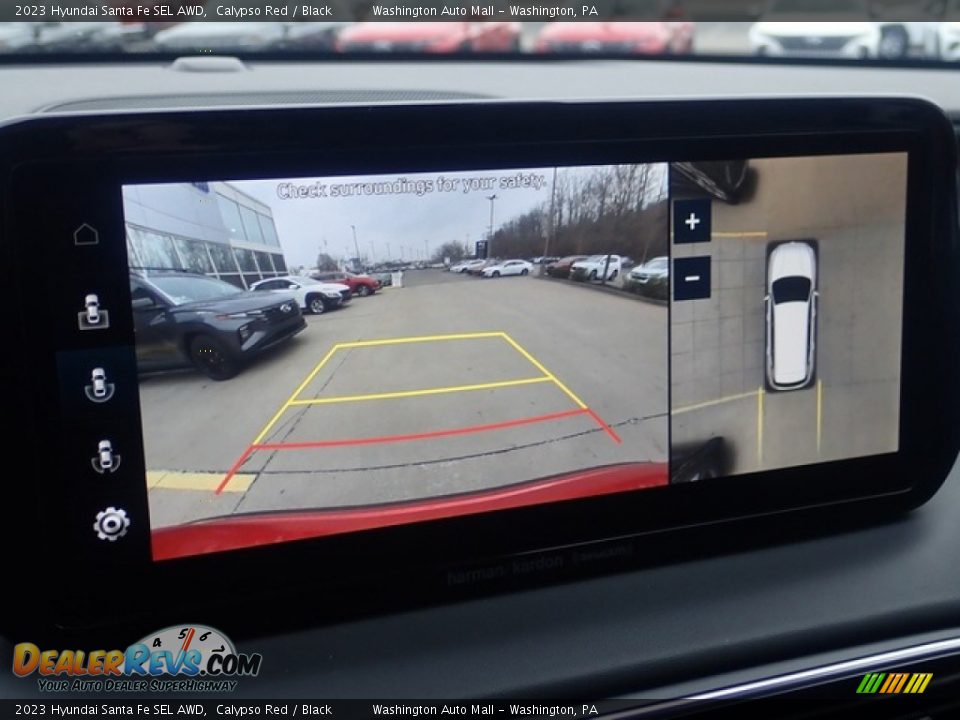 2023 Hyundai Santa Fe SEL AWD Calypso Red / Black Photo #20