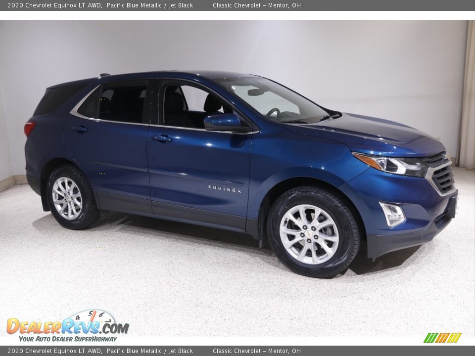 2020 Chevrolet Equinox LT AWD Pacific Blue Metallic / Jet Black Photo #1