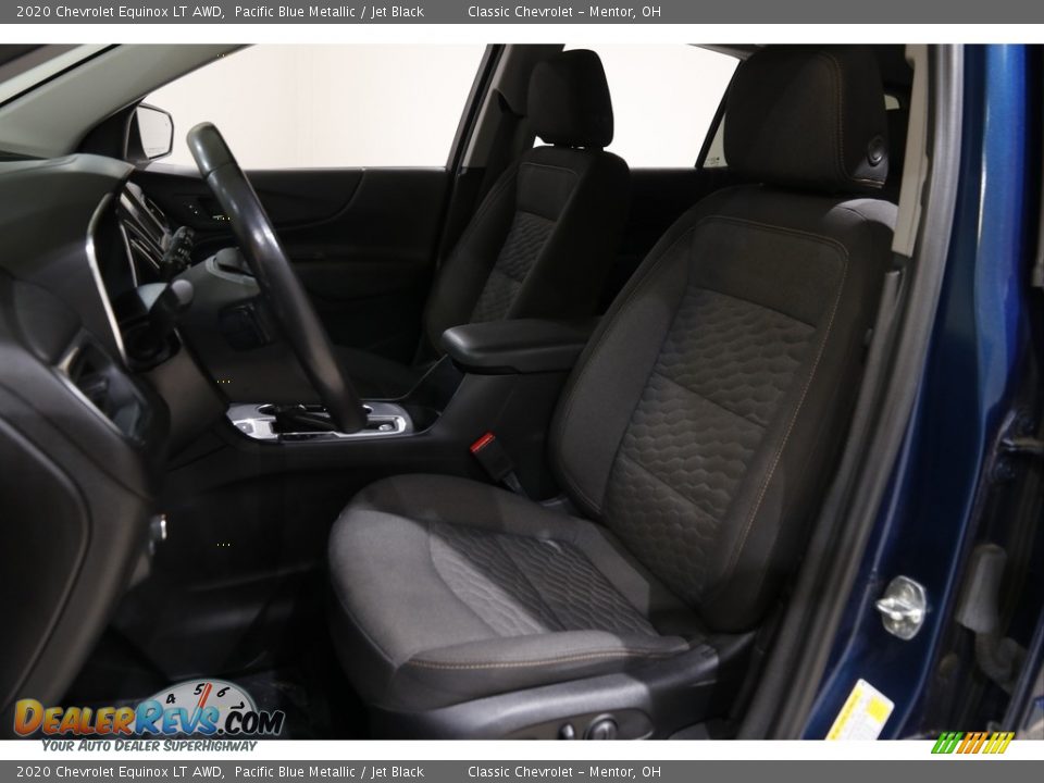 2020 Chevrolet Equinox LT AWD Pacific Blue Metallic / Jet Black Photo #5