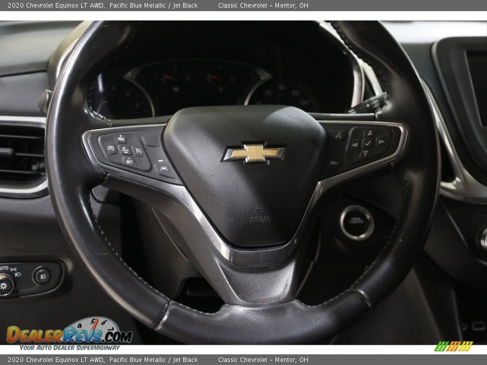 2020 Chevrolet Equinox LT AWD Pacific Blue Metallic / Jet Black Photo #7