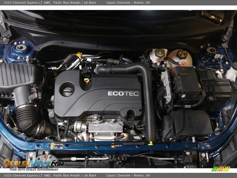 2020 Chevrolet Equinox LT AWD Pacific Blue Metallic / Jet Black Photo #20