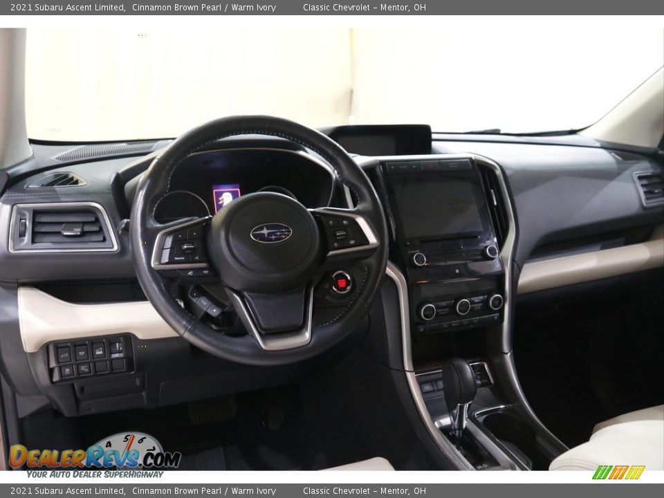 Dashboard of 2021 Subaru Ascent Limited Photo #6