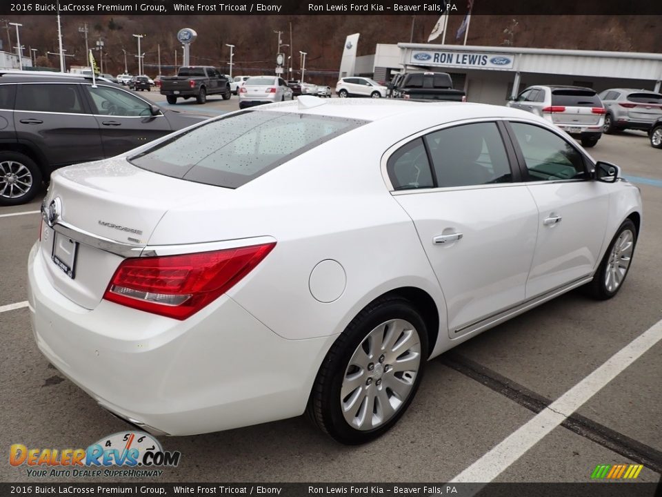 White Frost Tricoat 2016 Buick LaCrosse Premium I Group Photo #4