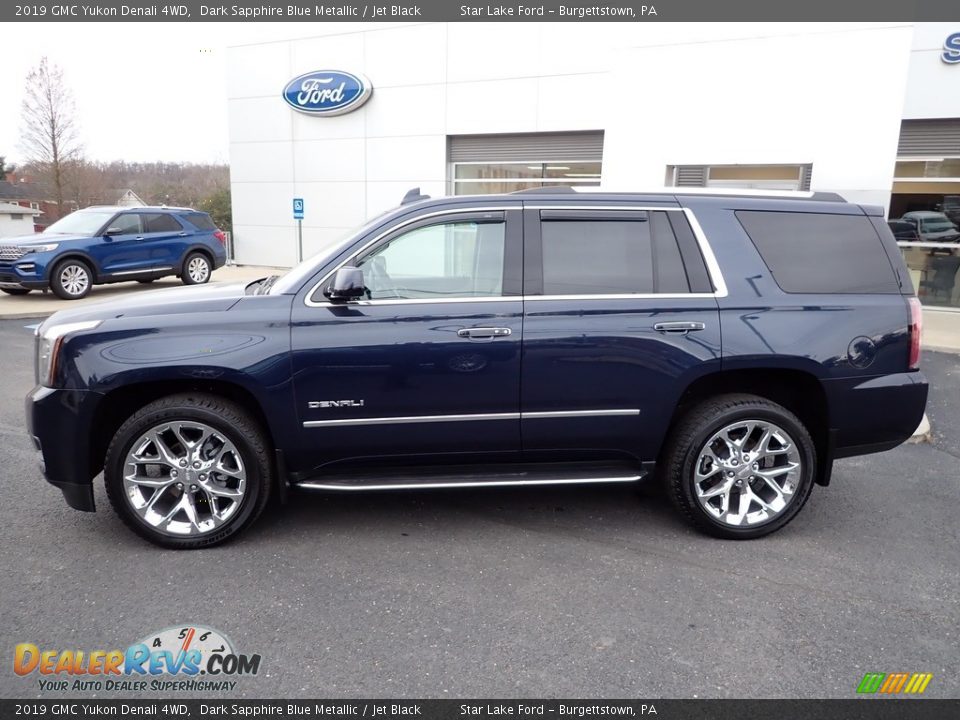 Dark Sapphire Blue Metallic 2019 GMC Yukon Denali 4WD Photo #2