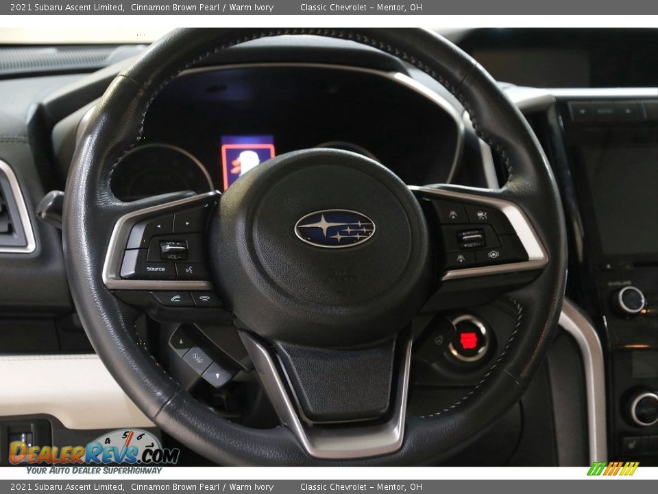 2021 Subaru Ascent Limited Steering Wheel Photo #7