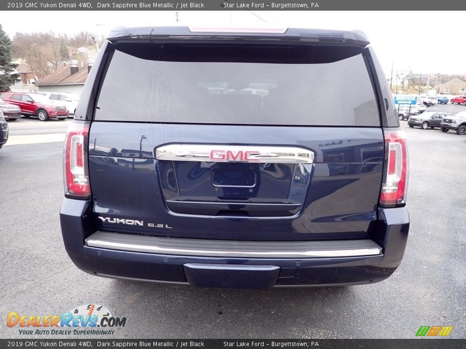 2019 GMC Yukon Denali 4WD Dark Sapphire Blue Metallic / Jet Black Photo #4