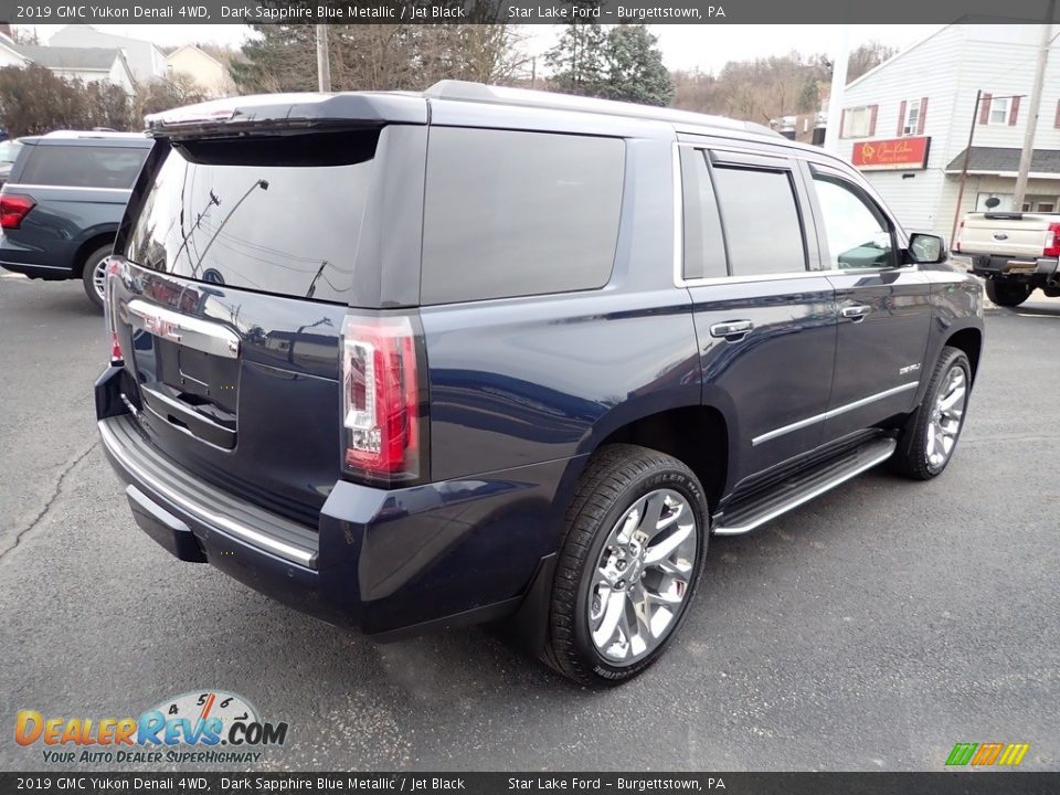 2019 GMC Yukon Denali 4WD Dark Sapphire Blue Metallic / Jet Black Photo #5