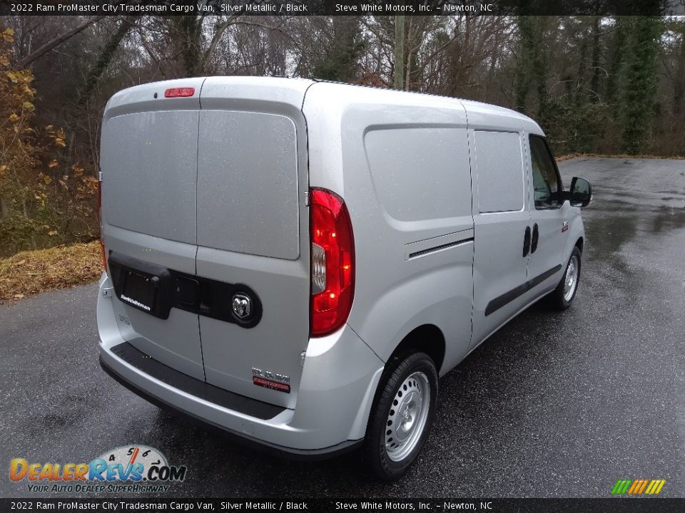 2022 Ram ProMaster City Tradesman Cargo Van Silver Metallic / Black Photo #6