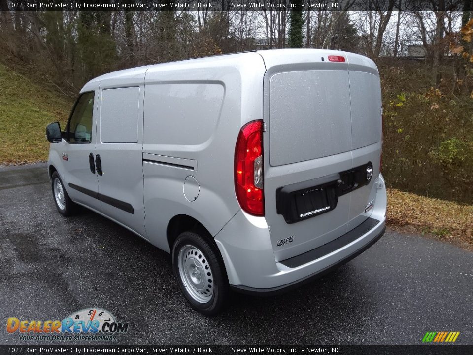 2022 Ram ProMaster City Tradesman Cargo Van Silver Metallic / Black Photo #8