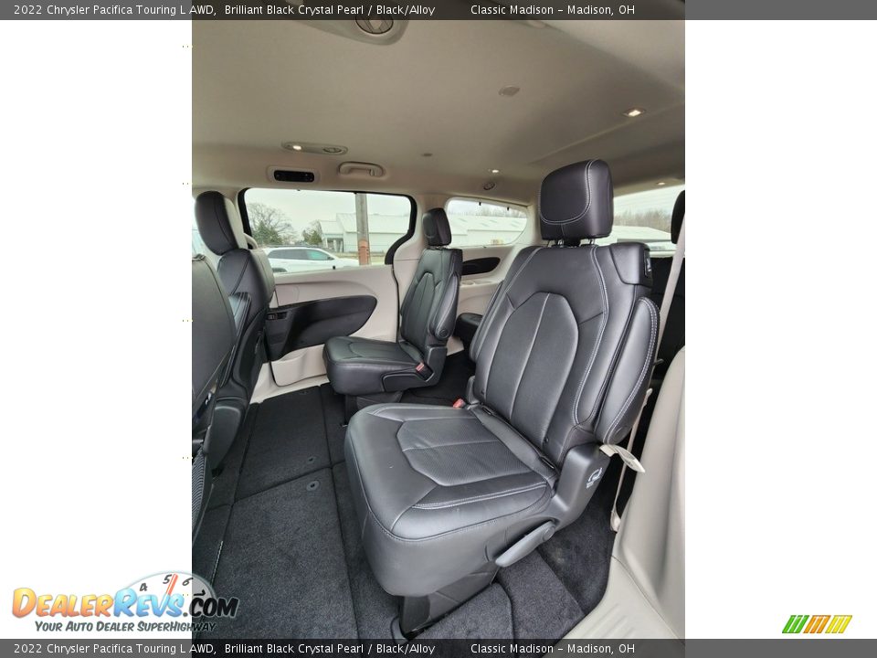 2022 Chrysler Pacifica Touring L AWD Brilliant Black Crystal Pearl / Black/Alloy Photo #3
