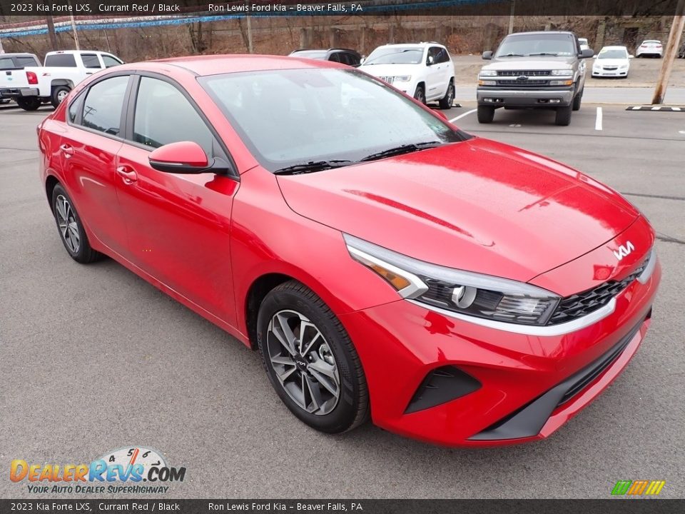 2023 Kia Forte LXS Currant Red / Black Photo #2