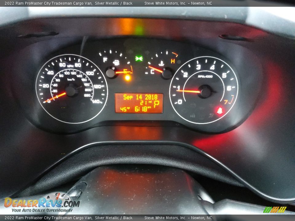 2022 Ram ProMaster City Tradesman Cargo Van Gauges Photo #19