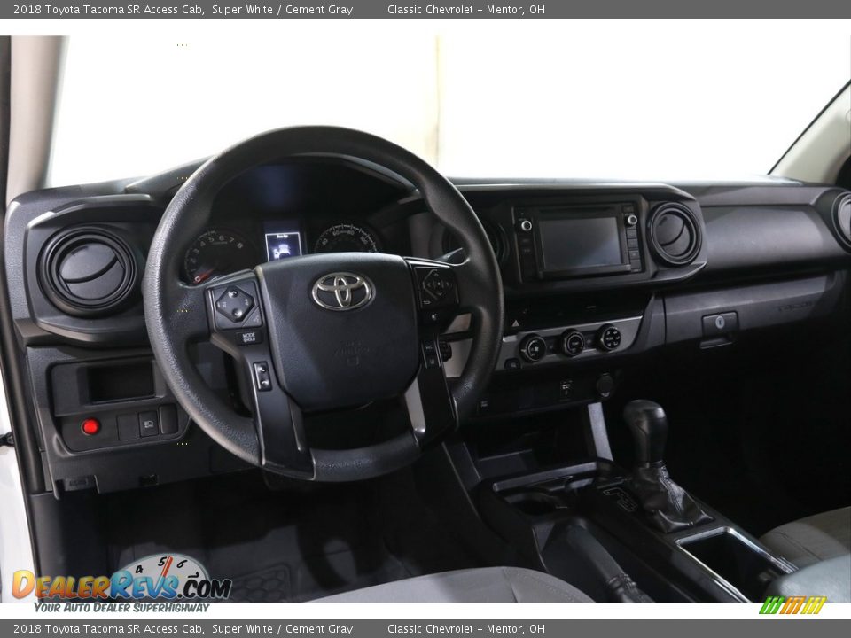 Dashboard of 2018 Toyota Tacoma SR Access Cab Photo #6