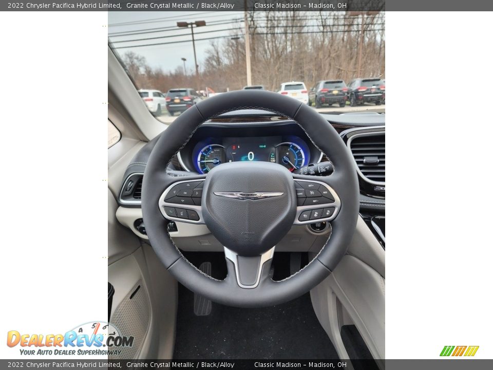 2022 Chrysler Pacifica Hybrid Limited Steering Wheel Photo #6