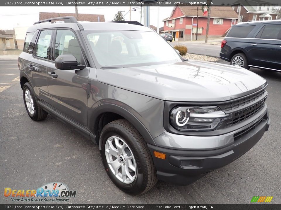 2022 Ford Bronco Sport Base 4x4 Carbonized Gray Metallic / Medium Dark Slate Photo #7