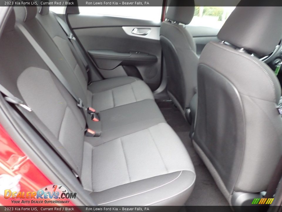 2023 Kia Forte LXS Currant Red / Black Photo #10