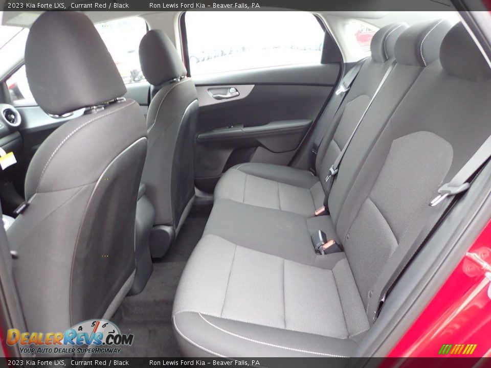 2023 Kia Forte LXS Currant Red / Black Photo #12