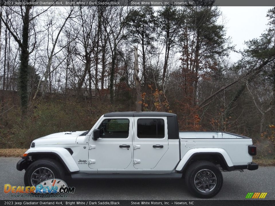 2023 Jeep Gladiator Overland 4x4 Bright White / Dark Saddle/Black Photo #1