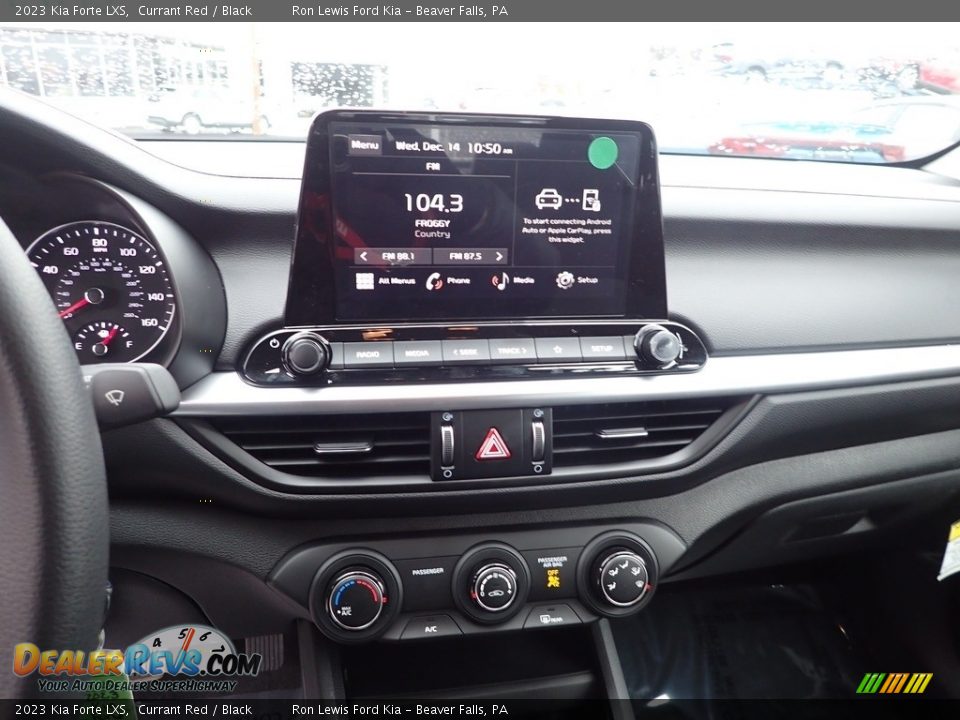 2023 Kia Forte LXS Currant Red / Black Photo #17