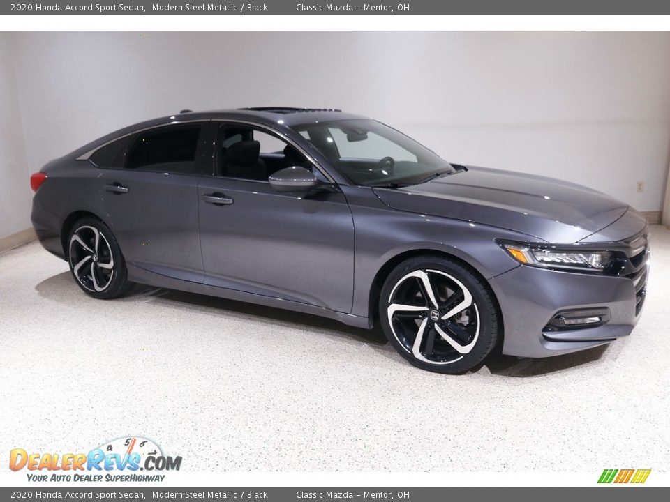 2020 Honda Accord Sport Sedan Modern Steel Metallic / Black Photo #1