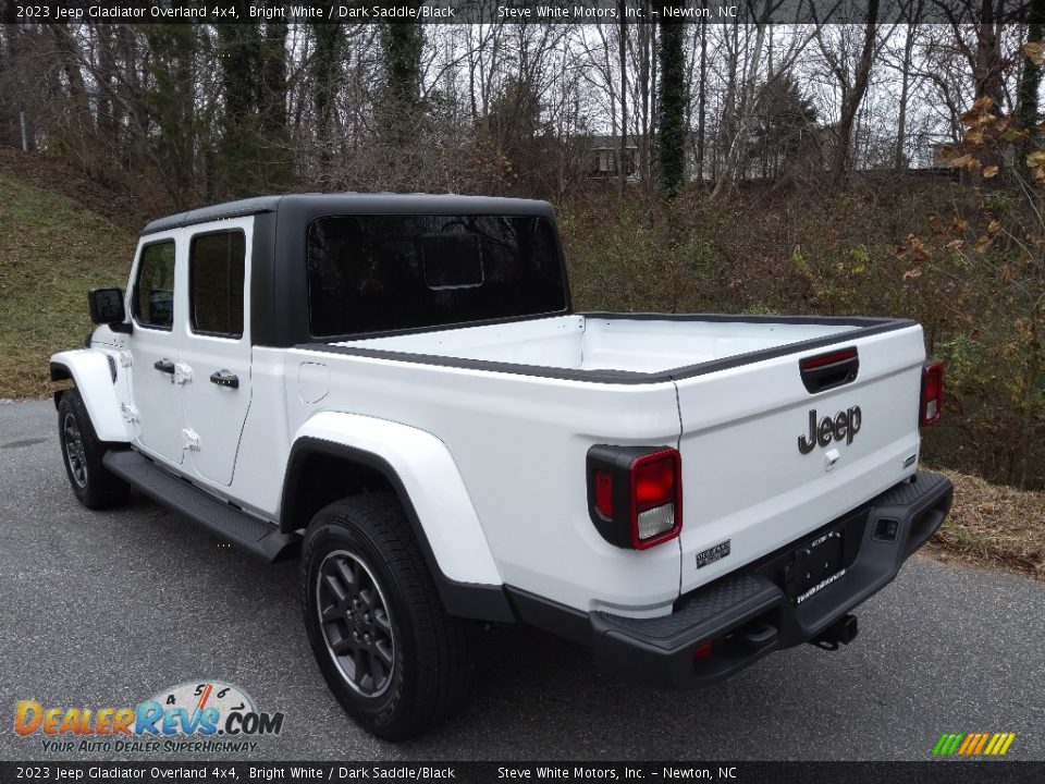 2023 Jeep Gladiator Overland 4x4 Bright White / Dark Saddle/Black Photo #9