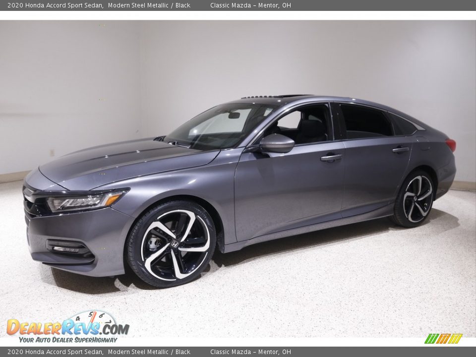 2020 Honda Accord Sport Sedan Modern Steel Metallic / Black Photo #3