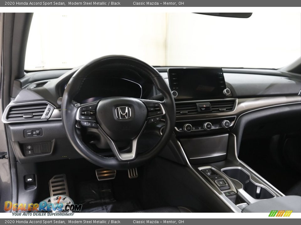 2020 Honda Accord Sport Sedan Modern Steel Metallic / Black Photo #6