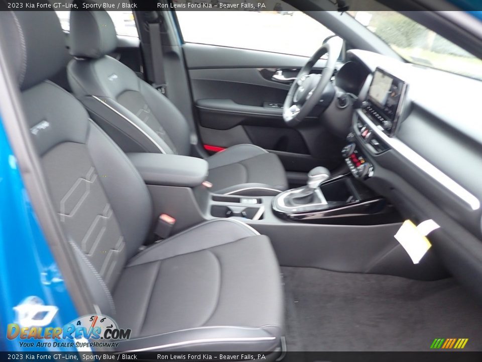 2023 Kia Forte GT-Line Sporty Blue / Black Photo #11