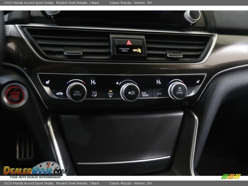 2020 Honda Accord Sport Sedan Modern Steel Metallic / Black Photo #13