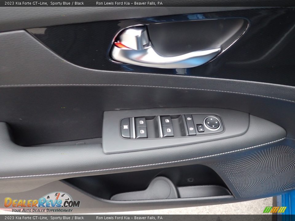 2023 Kia Forte GT-Line Sporty Blue / Black Photo #15